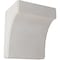 Ekena Millwork 5 1/4"W x 4"D x 6"H Clarksville Wood Vintage Decor Bracket, Chalk Dust White BKTWD05X04X06CVWH - alternate 1